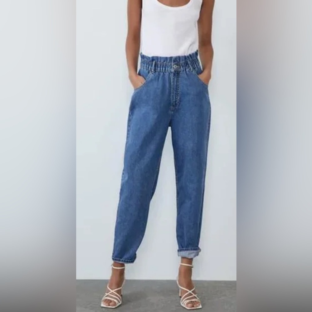 Zara Light Blue Denim Jeans